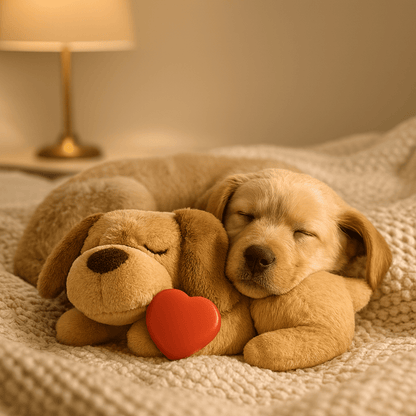 CuddleBeat - Your Puppy Sleeps Through the Night. You Wake Up Rested.