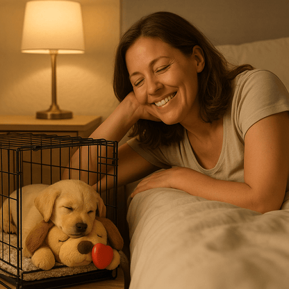 CuddleBeat - Your Puppy Sleeps Through the Night. You Wake Up Rested.