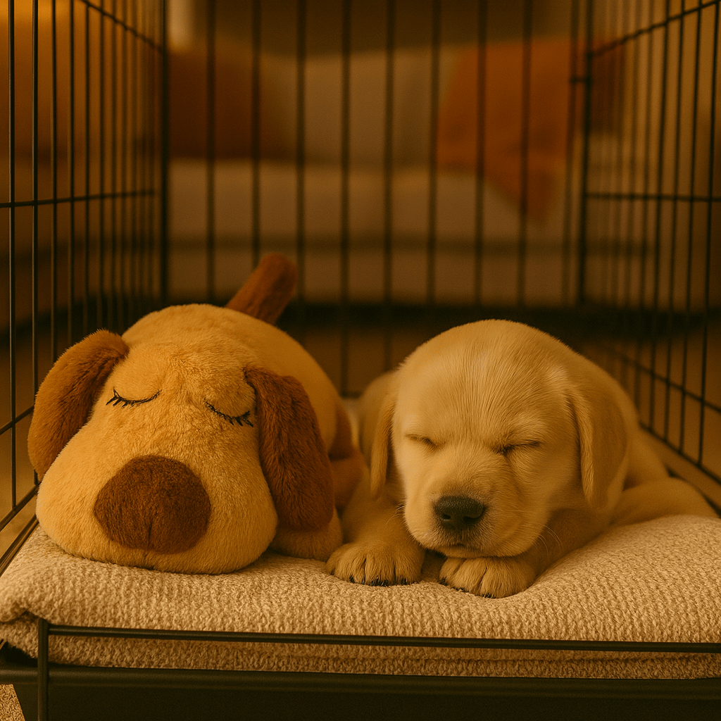 CuddleBeat - Your Puppy Sleeps Through the Night. You Wake Up Rested.