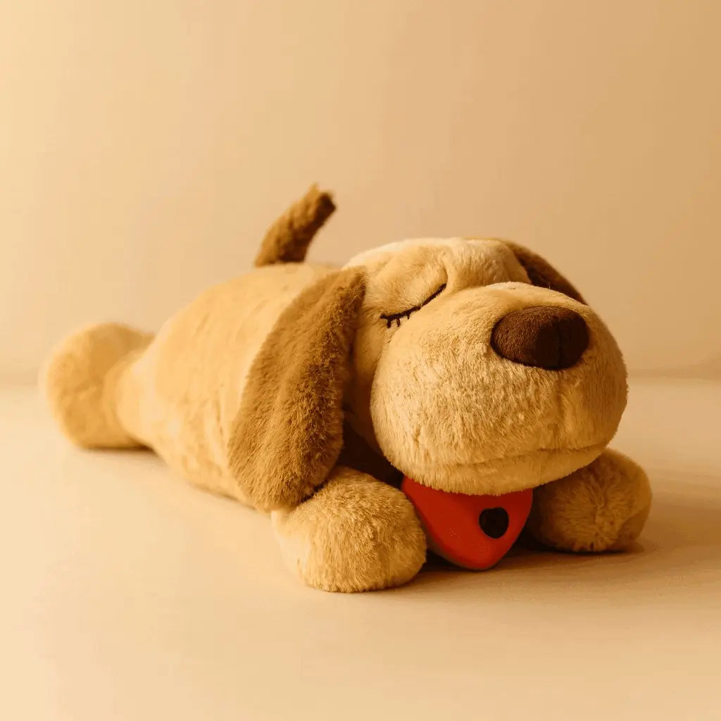 CuddleBeat puppy heartbeat toy